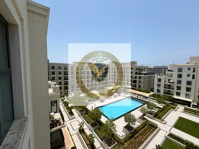 شقة غرفة وصالة مفروشة بالكامل في جزيرة مريم، إطلالة على المسبح، بلكونة، جيم ومسبح وباركن مجاني، موقع مميز ودفع مرن