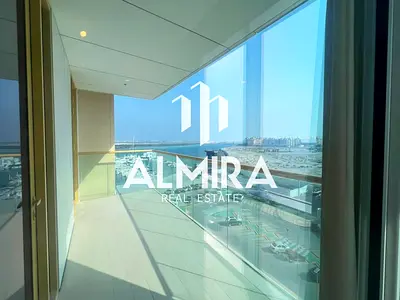 Partial Sea View | Elegant 2BR+Maid | Pristine Condition