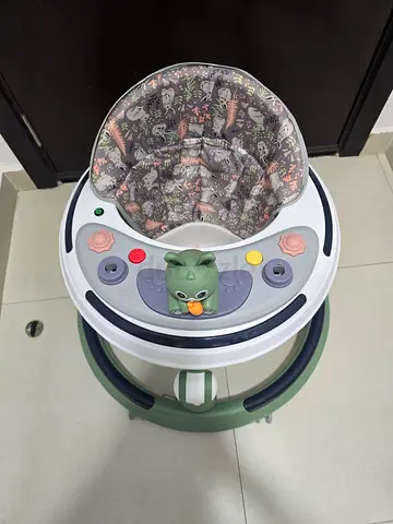 Baby walker with toy tray - good condition