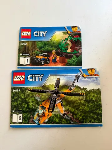 60158 LEGO City Jungle Cargo Helicopter
