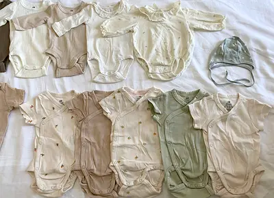 Bundle of Neutral Newborn baby clothes