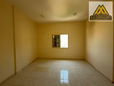 Studio apartment for annual rent | Al Rashidiya 2 | Good size | In the heart of all services | Close to Sharjah and Dubai exit