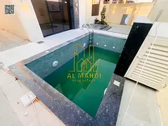 Own a luxurious villa with a pool, ready to move in immediately in Ajman at a competitive price, inc