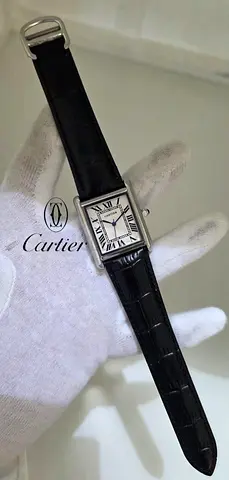 Cartier tank mens watch
