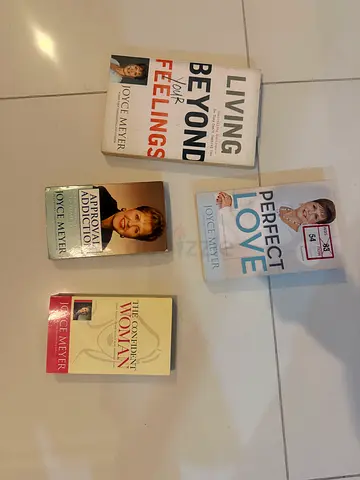 Set of 4 Joyce Meyer Christian Self-Help Books - Good Condition