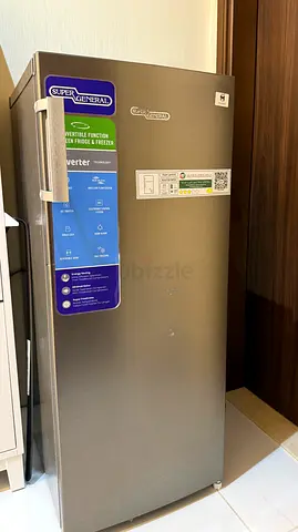 Super General Upright Refrigerator / Convertible Freezer