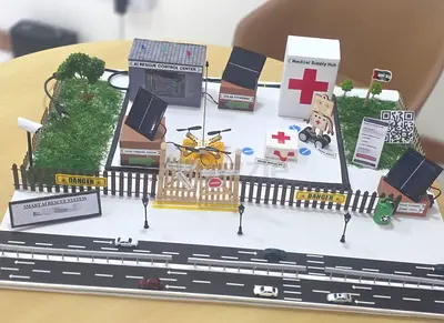 Smart AI Rescue System – STEM / Arduino Project 🚁🏥