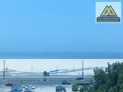 Premium Annual Rental Opportunity (Brand New) on Ajman Corniche Excellent Studio with Direct Sea View in a Brand New Building
