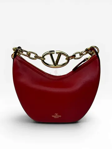 AUTHENTIC VALENTINO GARAVANI VLOGO HALF MOON BAG