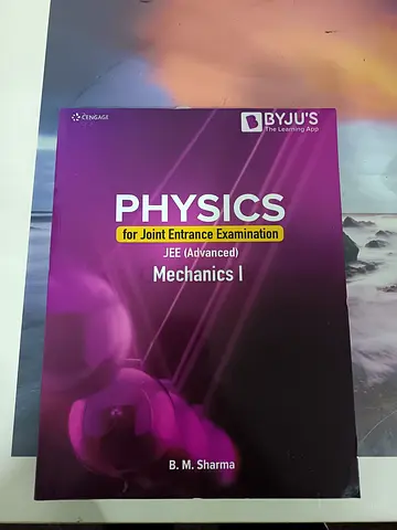 Jee Mechanics 1 past paper book