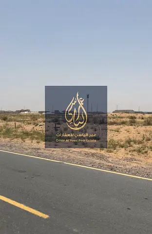 Commercial land in Al Matraq area, prime location (front of the main road) G+P+3 Size 11302.2 SQ.FT