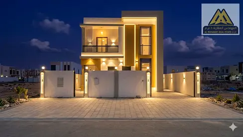 Corner Villa for Annual Rent in Al Yasmeen – Brand New with Modern Design