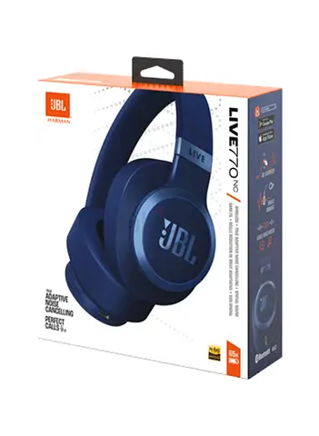 JBL Live 770 NC — Wireless Over-Ear Headphones With True Adaptive Noise Cancelling — New