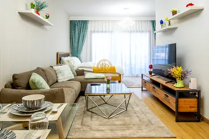 Fully Upgraded & Fully Furnished 1BR | Marina Diamond 2 | Balcony & City View