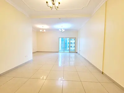 2 Bhk spacious apartment with balcony maintenance free 6 cheques Rent 55k