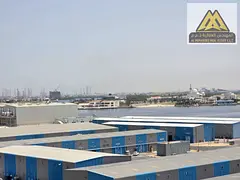 Prime location with sea view | 2 balconies | View of Ajman Creek and Ajman Port | Close to the bus s