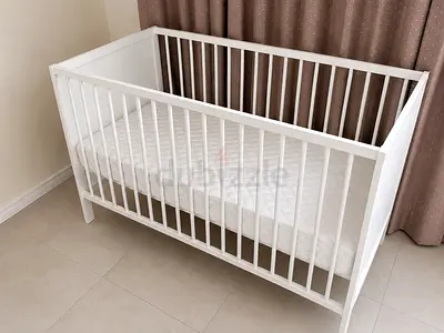 Ikea cot baby bed with matress