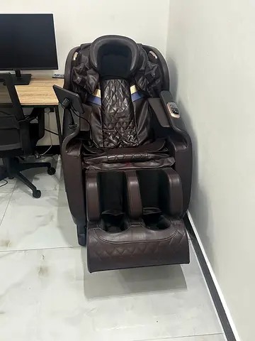 Brown Full-Body Electric Massage Chair - Good Condition