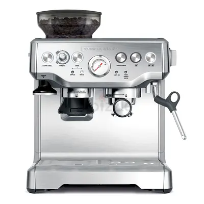 Tramontina Stainless Steel Espresso Machine with Built-in Grinder