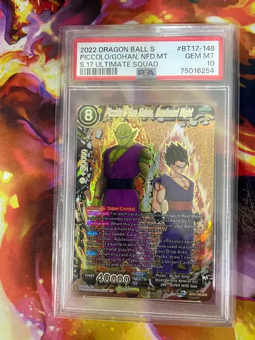 PSA GEM MINT 10 Dragon Ball S.T. Trunks  Piccolo Ultimate Squad 2022