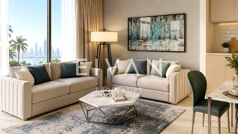 Waterfront Living | 2BR + Study | High Floor