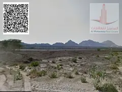 Land for sale in Masfout, Basin 1, with a residential permit (ground floor + 1st floor), corner plot