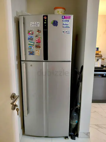 Silver refrigerator - good condition