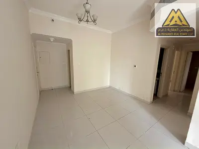 شقة غرفتين وصالة بالنعيمية 1 عجمان، بلكونة، 2 حمام، تكييف مركزي، موقع حيوي، 34 ألف سنوياً، 4 دفعات.