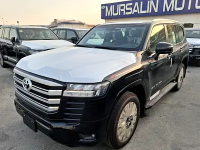 Toyota Landcruiser GXR 4.0L 2026 GCC Black Petrol without Radar (Export Only)