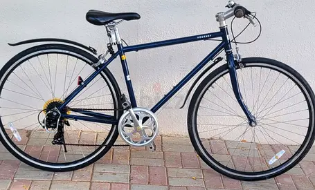 7-speed hybrid city bike - used, good condition