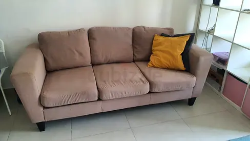 IKea 3-seater fabric sofa