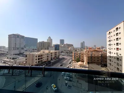 A distinctive 3BHK for annual rent in Al Nuaimiya Towers, master BR, 3 bathrooms, spacious, balcony