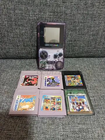 Gameboy Colour with 6 Games