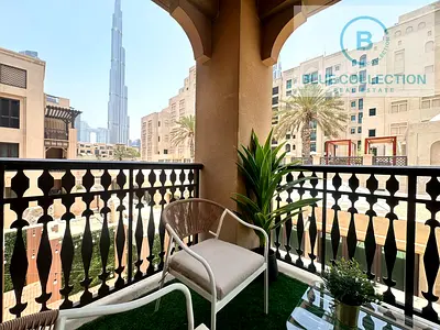 Fully furnished | Large Balcony | Burj Khalifa View