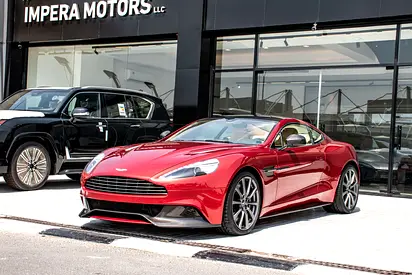 Aston Martin Vanquish Carbon Black 2014 | GCC Specs | Pristine Condition