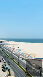 1 Bedroom Apartment for Annual Rent on Ajman Corniche | Direct Corniche View | Large Kitchen | 2 Bat