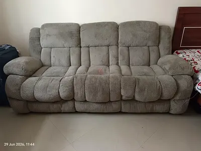 RAKLON 3-Seater Recliner Sofa | PAN Emirates | Excellent Condition