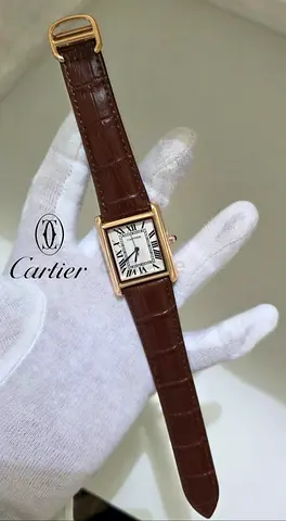 Cartier tank mens watch