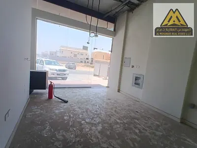 Spacious Commercial Shop for Annual Rent in Al Rawda 1 - Ajman (Strategic Location Near Al Hamidiya Police Station for AED 18,000 Only)