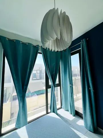 Light Blue Bedroom Blackout Curtains