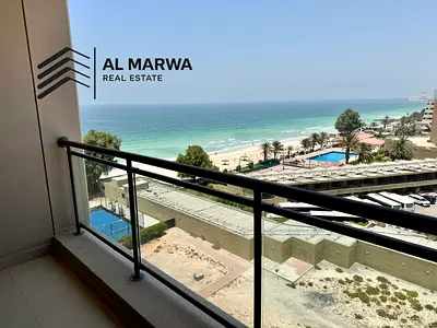 Beach View || Luxurious 2BR + Maids Room || Chiller Free || Private Beach Access || Parking Free