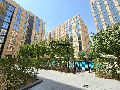 Spacious Ground Floor Studio for Rent | AED 33,000 Yearly | Al Mamsha Sharjah
