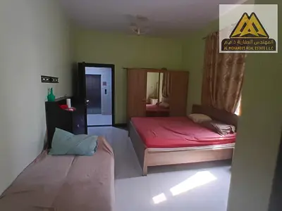 A studio apartment of suitable size Good finishing