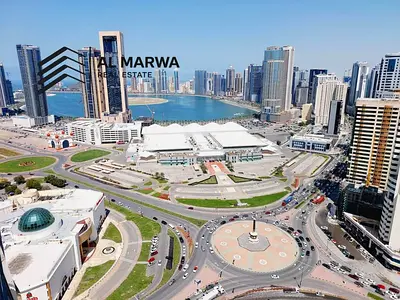 SEA VIEW 1BHK WITH BALCONY WITH BALCONY BUILT IN WARDROBES GYM&POOL KIDS PLAY AREA IN 43K ONLY