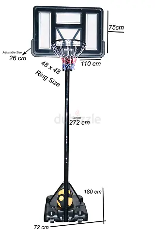 Adjustable Basketball Hoop Stand For Adults