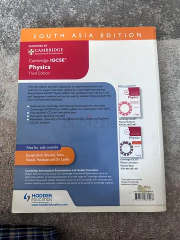 Cambridge IGCSE Physics Coursebook  Third Edition