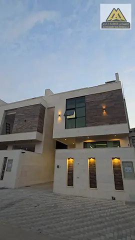 A spacious modern villa located in Al Zahya, Ajman, ideal for families seeking comfort, privac