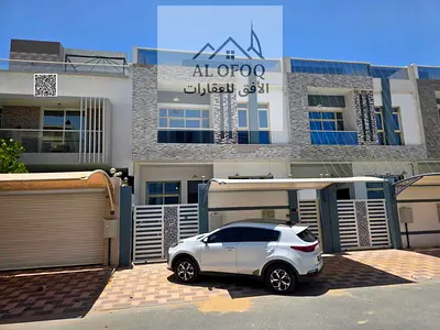 Villa for Rent in Al Zahya, Ajman | 4 Bedrooms | G+1 with Roof | Maid's Room | AED 85,000