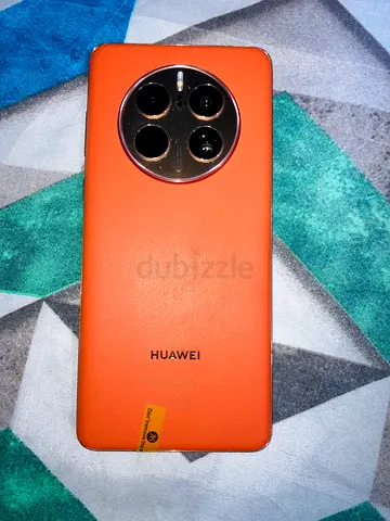 Huawei Mate 50 Pro Orange Vegan Leather