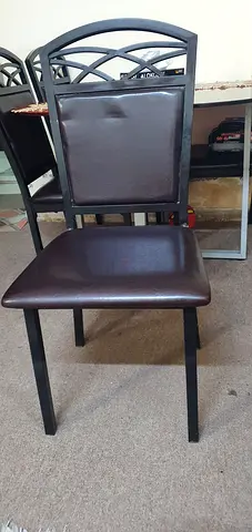 4-seater dining table with chairs - good condition